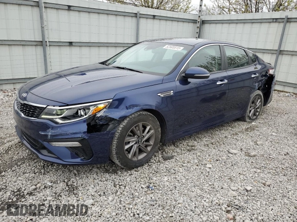 2020 Kia Optima LX z VIN 5XXGT4L39LG414013, wystawiony jako Copart lot #52505515 z przebiegiem 129 719 mil mil oraz Szkoda całkowita • Salvage title. Historia ofert i sprzedaży dostępna na DreamBid. Obrazek 1.