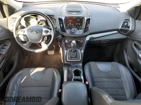 2013 Ford Escape Titanium with VIN 1FMCU9J90DUD21906, listed as a Copart auction lot 63049485 with 201,496 mi miles and Clean title. Bid and sale history available at DreamBid. Image 8.