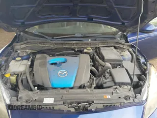 2012 Mazda Mazda3 i Touring with VIN JM1BL1V82C1611229, listed as a IAAI auction lot 41809234 with 124,929 mi miles. Bid and sale history available at carsss.com. Image 10.
