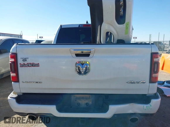2020 Ram 1500 Limited with VIN 1C6SRFHT7LN258515, listed as a IAAI auction lot 41661635 with 125,699 mi miles and . Bid and sale history available at DreamBid. Image 17.