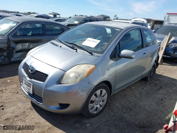 2007 Toyota Yaris with VIN JTDJT923175048904, listed as a IAAI auction lot 41673959 with 117,539 mi miles. Bid and sale history available at carsss.com. Image 2.