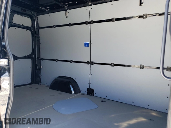 2024 Mercedes-Benz Sprinter with VIN W1Y4NBHY7RT191884, listed as a Copart auction lot 44954555 with 16 mi miles and Salvage Title. Bid and sale history available at DreamBid. Image 10.