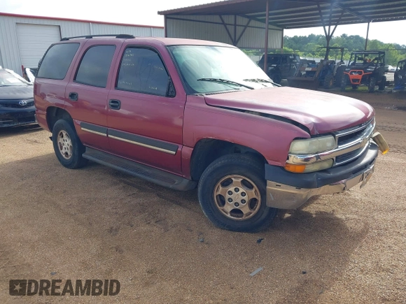 2004 Chevrolet Tahoe LS with VIN 1GNEC13V54R312043, listed as a IAAI auction lot 42036854 with 327,739 mi miles and . Bid and sale history available at DreamBid. Image 1.