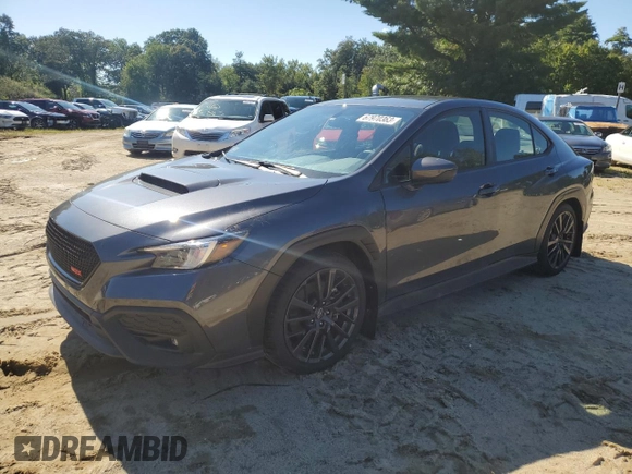 2022 Subaru WRX Premium with VIN JF1VBAF68N9025240, listed as a Copart auction lot 67970363 with 4,425 mi miles. Bid and sale history available at carsss.com. Image 1.