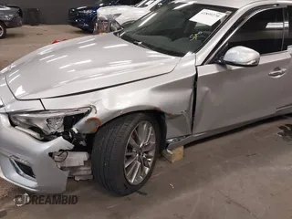 2018 Infiniti Q50 3.0t Luxe with VIN JN1EV7AR1JM430680, listed as a IAAI auction lot 41899270 with Not Provided miles. Bid and sale history available at carsss.com. Image 6.
