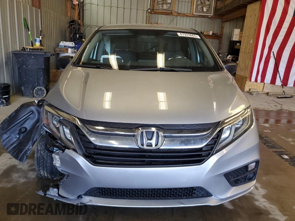 2019 Honda Odyssey LX with VIN 5FNRL6H26KB045102, listed as a Copart auction lot 47929665 with Not Provided miles and Salvage Title. Bid and sale history available at DreamBid. Image 5.