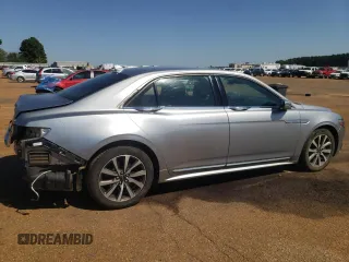 2020 Lincoln Continental Standard with VIN 1LN6L9PK5L5603008, listed as a Copart auction lot 74313684 with 83,251 mi miles and Salvage Title. Bid and sale history available at carsss.com. Image 3.