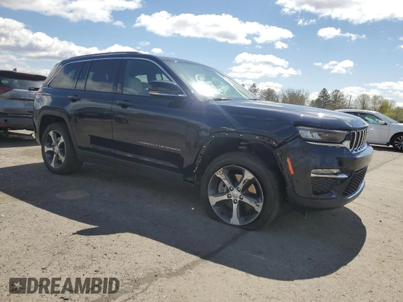 2023 Jeep Grand Cherokee 30th Anniversary with VIN 1C4RJYB68P8849275, listed as a Copart auction lot 51917045 with 29,314 mi miles and Salvage title. Bid and sale history available at DreamBid. Image 4.