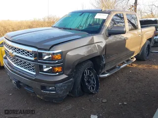 2015 Chevrolet Silverado 1500 LT with VIN 3GCUKREC8FG201619, listed as a IAAI auction lot 41853656 with 147,554 mi miles. Bid and sale history available at carsss.com. Image 6.