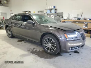 2014 Chrysler 300 with VIN 2C3CCAGG5EH201669, listed as a Copart auction lot 50018625 with 110,650 mi miles and Salvage Title. Bid and sale history available at carsss.com. Image 4.