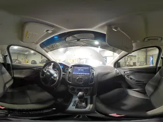 2012 Ford Focus SE with VIN 1FAHP3F28CL208855, listed as a Copart auction lot 63766165 with 168,183 mi miles and Salvage title. Bid and sale history available at DreamBid. Image 14.