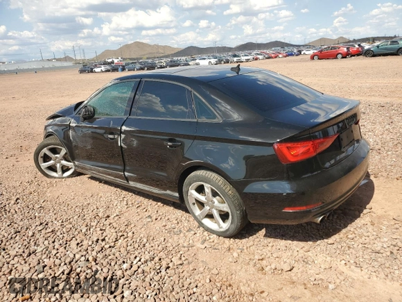 2015 Audi A3 Premium with VIN WAUACGFF2F1012988, listed as a Copart auction lot 59514345 with 80,249 mi miles and Salvage title. Bid and sale history available at DreamBid. Image 2.