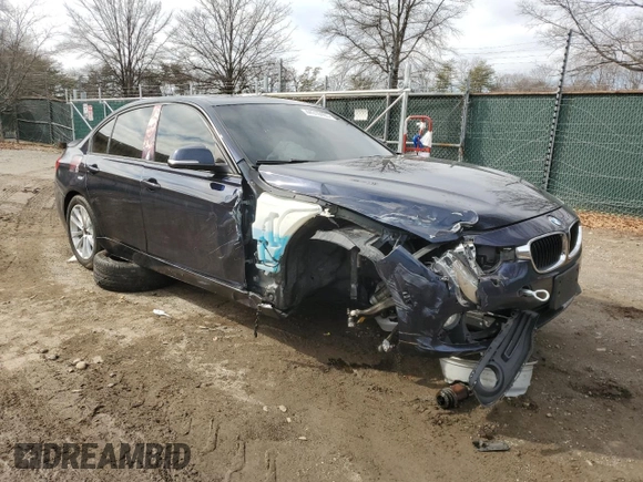 2016 BMW 3 Series 320i xDrive with VIN WBA8A3C54GK551746, listed as a Copart auction lot 44310405 with 77,137 mi miles and Salvage Title. Bid and sale history available at DreamBid. Image 4.