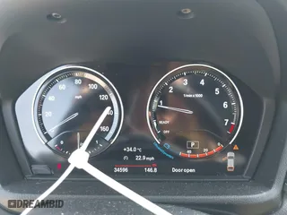 2018 BMW X2 xDrive28i with VIN WBXYJ5C33JEF80454, listed as a IAAI auction lot 41876188 with 34,596 mi miles. Bid and sale history available at carsss.com. Image 7.