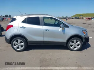 2015 Buick Encore Convenience with VIN KL4CJFSB8FB039843, listed as a IAAI auction lot 42042100 with 78,245 mi miles. Bid and sale history available at carsss.com. Image 13.