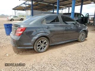 2017 Chevrolet Sonic LT with VIN 1G1JD5SG1H4103649, listed as a Copart auction lot 58536765 with 128,562 mi miles and Salvage title. Bid and sale history available at DreamBid. Image 3.