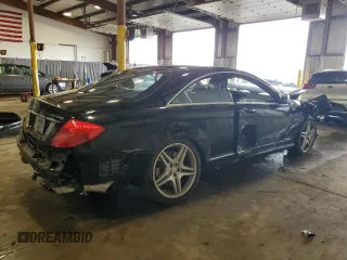2014 Mercedes-Benz CL-Class CL 63 AMG with VIN WDDEJ7EBXEA031544, listed as a Copart auction lot 51912905 with 70,373 mi miles and Salvage Title. Bid and sale history available at carsss.com. Image 3.
