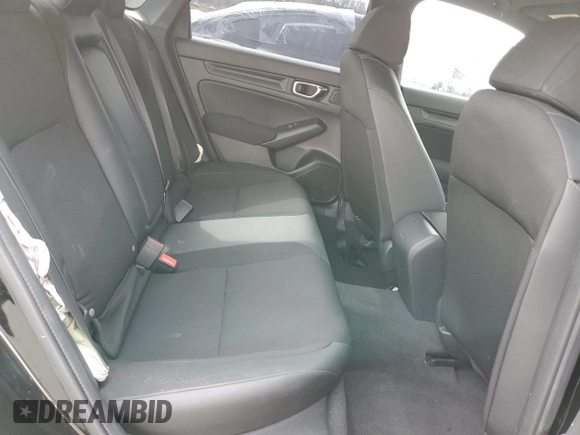 2025 Honda Civic Sport with VIN 2HGFE2F57SH500716, listed as a Copart auction lot 61352595 with 4,989 mi miles and Salvage title. Bid and sale history available at DreamBid. Image 10.