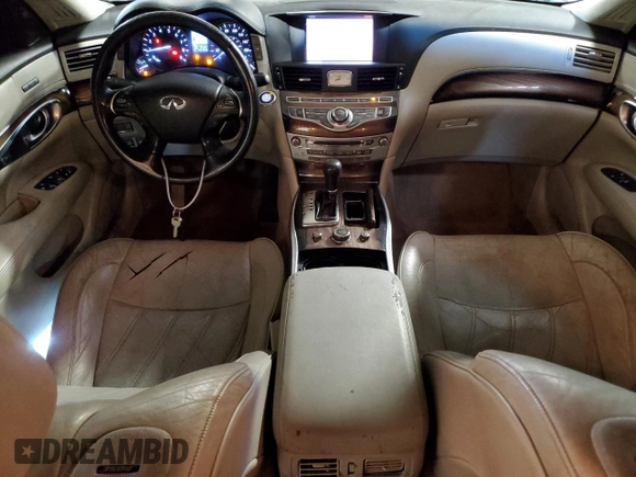 2011 Infiniti M37 with VIN JN1BY1AR6BM370579, listed as a Copart auction lot 78384134 with 182,467 mi miles and Salvage Title. Bid and sale history available at carsss.com. Image 8.