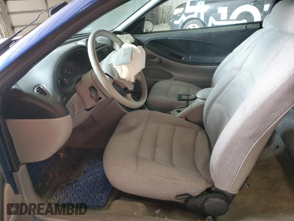 1996 Ford Mustang with VIN 1FALP4048TF150951, listed as a Copart auction lot 59298985 with 83,053 mi miles and Salvage title. Bid and sale history available at DreamBid. Image 7.