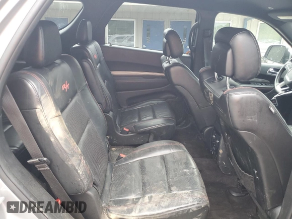 2017 Dodge Durango R/T with VIN 1C4SDJCT9HC937044, listed as a Copart auction lot 72857594 with 88,183 mi miles and Salvage title. Bid and sale history available at DreamBid. Image 12.