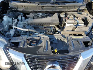 2017 Nissan Rogue SV with VIN JN8AT2MT0HW147220, listed as a Copart auction lot 41434355 with 140,940 mi miles and Salvage Title. Bid and sale history available at carsss.com. Image 12.
