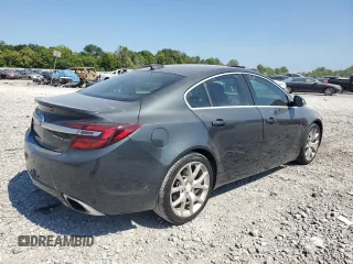 2016 Buick Regal GS with VIN 2G4GU5GXXG9201693, listed as a Copart auction lot 67313454 with 58,612 mi miles and Salvage Title. Bid and sale history available at carsss.com. Image 3.