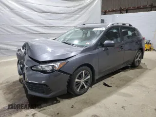 2022 Subaru Impreza Premium with VIN 4S3GTAV63N3715191, listed as a Copart auction lot 57645105 with 52,710 mi miles and Salvage title. Bid and sale history available at DreamBid. Image 1.