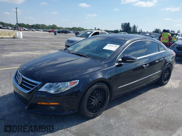 2010 Volkswagen CC Sport with VIN WVWMN7AN8AE531621, listed as a IAAI auction lot 42095130 with 111,923 mi miles and . Bid and sale history available at DreamBid. Image 2.