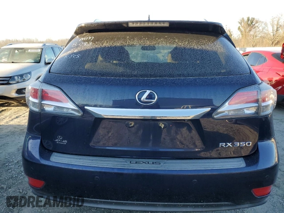 2015 Lexus RX 350 with VIN 2T2ZK1BA3FC190450, listed as a Copart auction lot 45851575 with 106,196 mi miles and Salvage Title. Bid and sale history available at DreamBid. Image 6.
