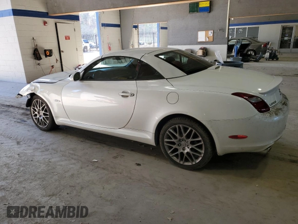 2007 Lexus SC 430 with VIN JTHFN45Y879012287, listed as a Copart auction lot 84038734 with 80,308 mi miles and Salvage Title. Bid and sale history available at DreamBid. Image 2.