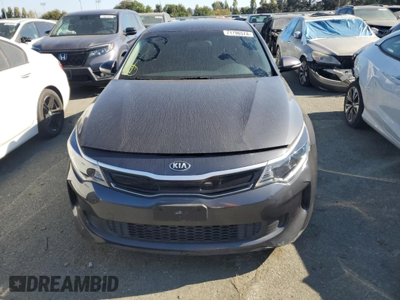 2017 Kia Optima Hybrid with VIN KNAGT4LEXH5016349, listed as a Copart auction lot 71796574 with 165,929 mi miles and Clean Title. Bid and sale history available at carsss.com. Image 5.