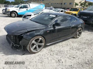 2016 Audi S5 Premium Plus with VIN WAUC4AFR7GA005663, listed as a Copart auction lot 77062314 with 98,492 mi miles and Salvage Title. Bid and sale history available at carsss.com. Image 1.