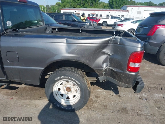 2007 Ford Ranger STX with VIN 1FTYR44E17PA04601, listed as a IAAI auction lot 42076876 with 111,746 mi miles. Bid and sale history available at carsss.com. Image 6.