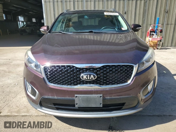 2016 Kia Sorento EX with VIN 5XYPHDA15GG065727, listed as a Copart auction lot 49607025 with 110,364 mi miles and Clean Title. Bid and sale history available at carsss.com. Image 5.
