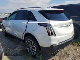 2023 Cadillac XT5 AWD Sport with VIN 1GYKNGRS4PZ191199, listed as a Copart auction lot 74790394 with 17,281 mi miles and Non repairable. Bid and sale history available at DreamBid. Image 2.