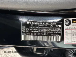2017 Mercedes-Benz E 300 Luxury with VIN WDDZF4JB0HA036490, listed as a Copart auction lot 65295175 with 133,703 mi miles and Clean title. Bid and sale history available at DreamBid. Image 10.