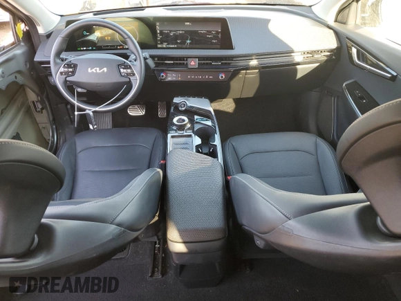 2022 Kia EV6 Wind with VIN KNDC3DLC8N5036028, listed as a Copart auction lot 78536044 with 29,396 mi miles and Salvage Title. Bid and sale history available at carsss.com. Image 8.