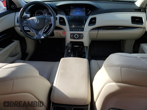 2015 Acura RLX Advance with VIN JH4KC1F9XFC001111, listed as a Copart auction lot 76793314 with 21,957 mi miles and Salvage title. Bid and sale history available at DreamBid. Image 8.