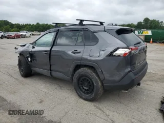 2021 Toyota RAV4 XLE Premium with VIN 2T3A1RFV2MC162689, listed as a Copart auction lot 63643255 with 24,735 mi miles and Salvage title. Bid and sale history available at DreamBid. Image 2.
