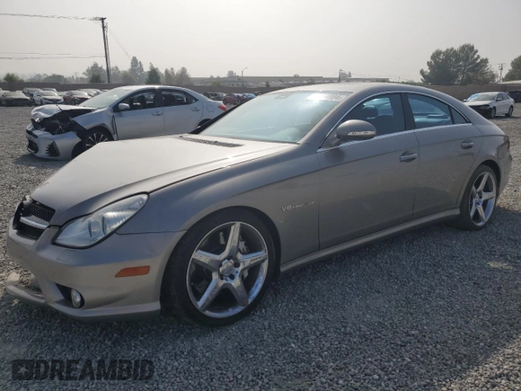 2006 Mercedes-Benz CLS-Class AMG with VIN WDDDJ76X06A016171, listed as a Copart auction lot 76573004 with 60,391 mi miles and Salvage Title. Bid and sale history available at carsss.com. Image 1.