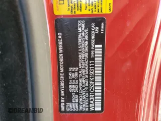 2015 BMW 4 Series 435i with VIN WBA3R1C53FK193111, listed as a Copart auction lot 43290685 with 114,213 mi miles and Salvage Title. Bid and sale history available at DreamBid. Image 12.