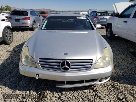 2006 Mercedes-Benz CLS-Class with VIN WDDDJ75X16A073061, listed as a Copart auction lot 75658154 with 107,689 mi miles and Salvage Title. Bid and sale history available at carsss.com. Image 5.