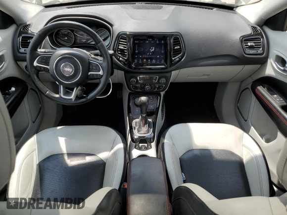 2018 Jeep Compass Limited with VIN 3C4NJDCB4JT369259, listed as a Copart auction lot 59926785 with 65,384 mi miles and Clean title. Bid and sale history available at DreamBid. Image 8.