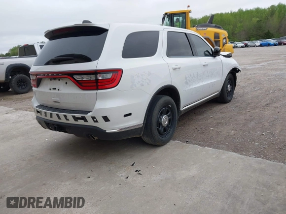 2023 Dodge Durango Pursuit with VIN 1C4SDJFT6PC591769, listed as a IAAI auction lot 41803151 with 25,642 mi miles and . Bid and sale history available at DreamBid. Image 4.