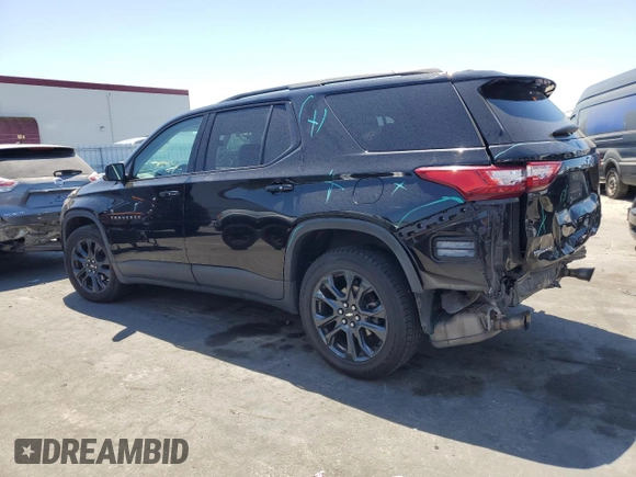 2018 Chevrolet Traverse RS with VIN 1GNERJKXXJJ272392, listed as a Copart auction lot 66351164 with 126,846 mi miles and Salvage Title. Bid and sale history available at carsss.com. Image 2.