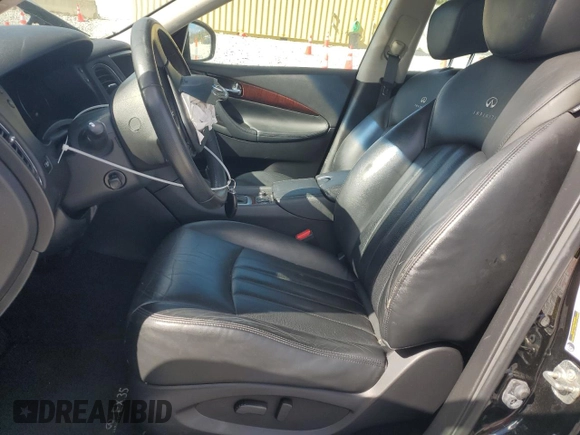 2012 Infiniti EX Journey with VIN JN1AJ0HRXCM452056, listed as a Copart auction lot 75519524 with 92,030 mi miles and Salvage Title. Bid and sale history available at carsss.com. Image 7.