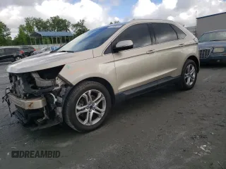 2017 Ford Edge Titanium z VIN 2FMPK4K93HBC13297, wystawiony jako Copart lot #57140415 z przebiegiem 97 505 mil mil oraz Szkoda całkowita • Salvage title. Historia ofert i sprzedaży dostępna na DreamBid. Obrazek 1.
