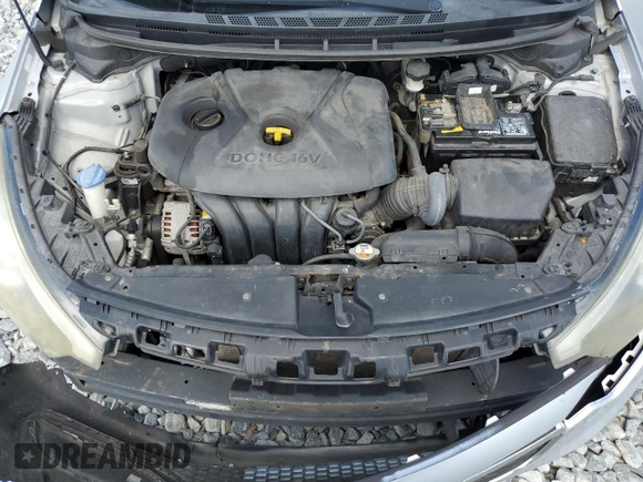 2016 Kia Forte LX with VIN KNAFX4A65G5460751, listed as a Copart auction lot 52974185 with 144,124 mi miles and Salvage Title. Bid and sale history available at carsss.com. Image 11.
