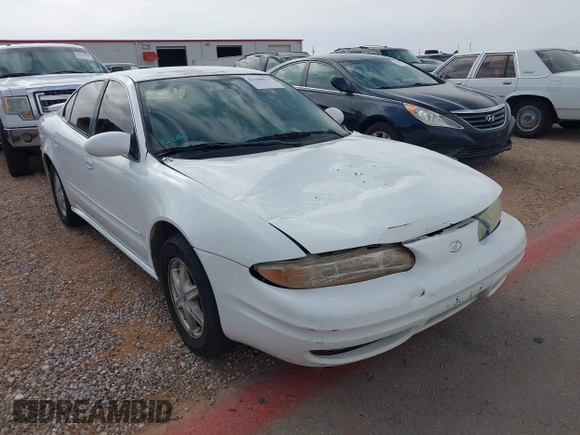 2002 Oldsmobile Alero GL1 with VIN 1G3NL52E22C190713, listed as a IAAI auction lot 42108413 with 188,534 mi miles and . Bid and sale history available at DreamBid. Image 1.